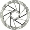 SRAM HS2 Disc Brake Rotor - 180mm, 6-Bolt, Rounded, Silver/Black -US Bikes & Cycling Sales 2023 unnamed file 1029
