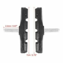 X AUTOHAUX Cantilever Bicycle Bike Brake Pads Bicycle Block Shoes Pads Threadless Post Mountain Bike MTB 70mm