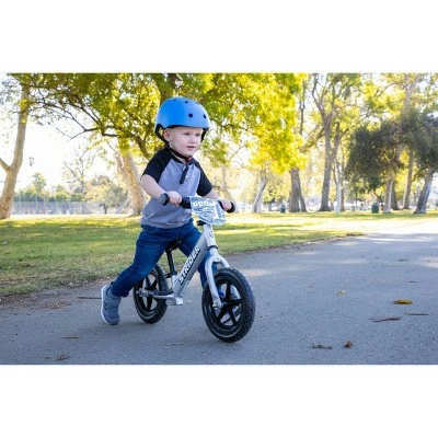 Strider Pro 12" Kids' Balance Bike - Silver 3 Strider Pro 12" Kids' Balance Bike - Silver