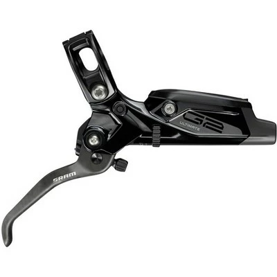 SRAM G2 Ultimate Disc Brake and Lever - Front, Hydraulic, Post Mount, Carbon Lever, Titanium Hardware, Gloss Black, A2 3 SRAM G2 Ultimate Disc Brake and Lever - Front, Hydraulic, Post Mount, Carbon Lever, Titanium Hardware, Gloss Black, A2