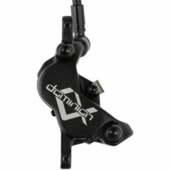 Hayes Dominion A4 Disc Brake and Lever Front, Hydraulic, Post Mount, Black/Gray