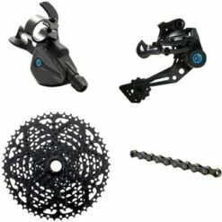 BOX Three Prime 9 X-Wide MultiShift Groupset X-Wide RD,11-50t Cassette,Prime 9