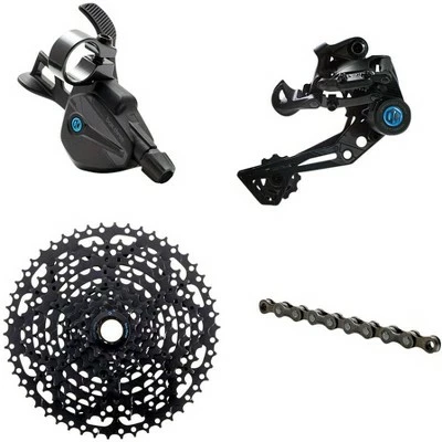 BOX Three Prime 9 X-Wide MultiShift Groupset X-Wide RD,11-50t Cassette,Prime 9 3 BOX Three Prime 9 X-Wide MultiShift Groupset X-Wide RD,11-50t Cassette,Prime 9