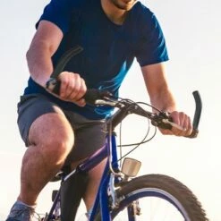 X AUTOHAUX Pair Bike Bicycle Handlebar End Grip with Bar Ends Plug Black for 7/8" Handlebar