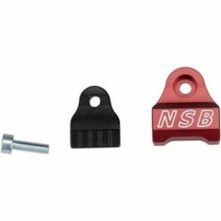 NSB North Shore Billet Fox 40 (all years) and 2002-2007 32 & 36 Cable Guide Red