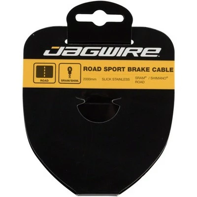Jagwire Sport Brake Cable 1.5x2000mm Slick Stainless SRAM/Shimano Road 3 Jagwire Sport Brake Cable 1.5x2000mm Slick Stainless SRAM/Shimano Road