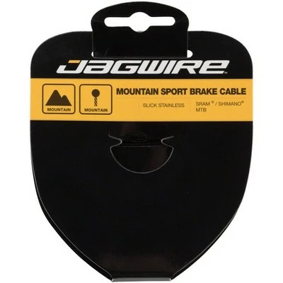 Jagwire Sport Brake Cable 1.5x2000mm Slick Stainless SRAM/Shimano MTB 3 Jagwire Sport Brake Cable 1.5x2000mm Slick Stainless SRAM/Shimano MTB
