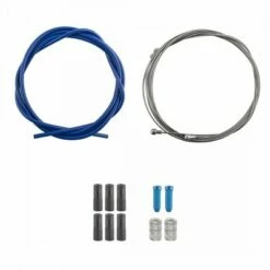 Clarks Stainless Steel Sport Brake Kit Front and Rear Blue