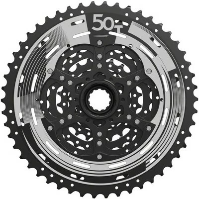 SunRace M993 Cassette- Range: 11-50 Drivetrain Speeds: 9 2 SunRace M993 Cassette- Range: 11-50 Drivetrain Speeds: 9