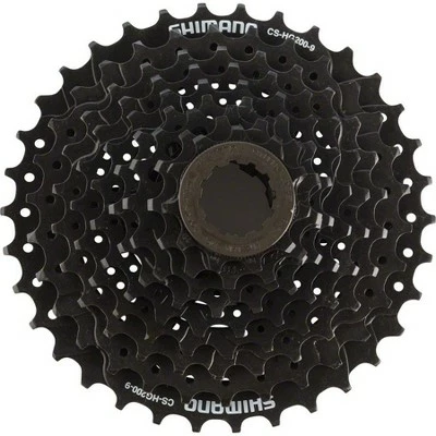 Shimano Tourney CS-HG200 Cassette- Range: 11-34 Drivetrain Speeds: 9 3 Shimano Tourney CS-HG200 Cassette- Range: 11-34 Drivetrain Speeds: 9