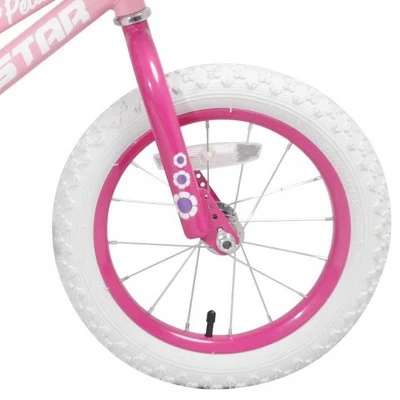 Joystar Petal Kids Toddler Pedal Bike Bicycle with Training Wheels, Rubber Air Tires, and Coaster Brakes, for Ages 2 to 4 5 Joystar Petal Kids Toddler Pedal Bike Bicycle with Training Wheels, Rubber Air Tires, and Coaster Brakes, for Ages 2 to 4 - Image 3