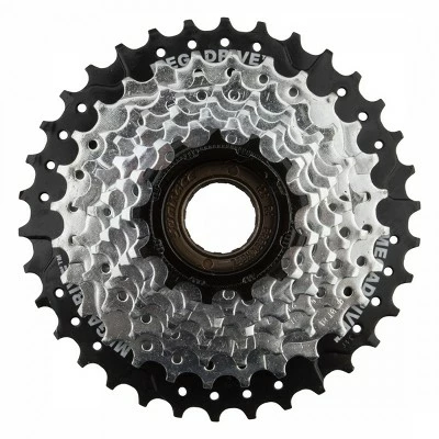 Sunrace 8sp Freewheel 8sp 13-34t Silver/Black 3 Sunrace 8sp Freewheel 8sp 13-34t Silver/Black