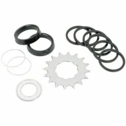 Wheels Manufacturing Angled Spacer Single Speed Conversion Kit With Chain Guides