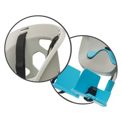 Bell Sports Mini Shell Front Bike Child Carrier - Gray 6 Bell Sports Mini Shell Front Bike Child Carrier - Gray - Image 4