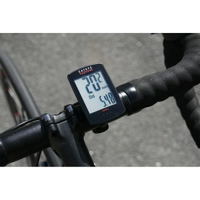 CatEye Padrone Wireless Cycle Computer with Stopwatch - White 3 CatEye Padrone Wireless Cycle Computer with Stopwatch - White - Image 2