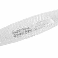 X AUTOHAUX Plastic Clip-on Reflective Warning Reflector for Bike Bicycle Accessories 4.21"x1.06"x0.51" White 2pcs -US Bikes & Cycling Sales 2023 unnamed file 1836