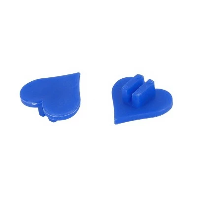 X AUTOHAUX Bike Accessories Wheel Spoke Bead Decoration Heart Shaped Bead Clip Multicolor 0.83"x0.79" 140pcs 6 X AUTOHAUX Bike Accessories Wheel Spoke Bead Decoration Heart Shaped Bead Clip Multicolor 0.83"x0.79" 140pcs - Image 4