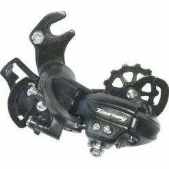 Shimano Tourney RD-TY300-SGS Rear Derailleur - 6,7 Speed, Long Cage, Black