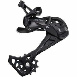 microSHIFT ADVENT Rear Derailleur - 9 Speed, Long Cage, Black