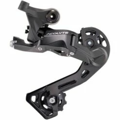microSHIFT Acolyte Rear Derailleur - 8 Speed, Medium Cage, Black