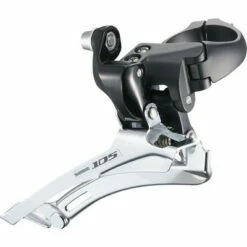 Shimano 105 FD-5700 Front Derailleur - 2x10-Speed, 34.9mm Clamp, Black