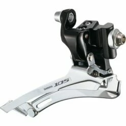 Shimano 105 FD-5700 10-Speed Braze-On Double Front Derailleur Black