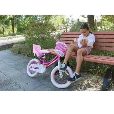 Joystar Angel Kids Toddler Training Balance Bike Bicycle with Training Wheels, Rubber Air Free Tires, and Coaster Brake, Ages 2 to 4 6 Joystar Angel Kids Toddler Training Balance Bike Bicycle with Training Wheels, Rubber Air Free Tires, and Coaster Brake, Ages 2 to 4 - Image 4