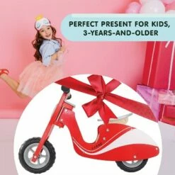 Leo & Friends Kid's' Wooden Red Scooter Bike 13 Leo & Friends Kid's' Wooden Red Scooter Bike -US Bikes & Cycling Sales 2023 unnamed file 224