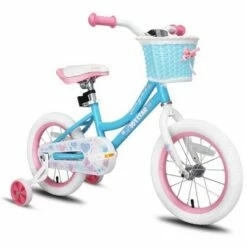 Joystar Angel Kids Toddler Training Balance Bike Bicycle with Training Wheels, Rubber Air Free Tires, and Coaster Brake, Ages 2 to 4, Blue -US Bikes & Cycling Sales 2023 unnamed file 230