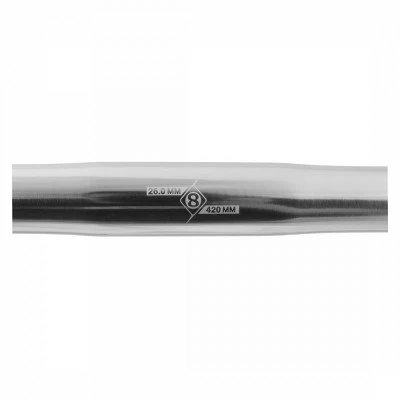 Origin8 Bullhorn Bar Silver 26.0mm 420mm AL6061 | Lightweight 6061-T6 Aluminum 6 Origin8 Bullhorn Bar Silver 26.0mm 420mm AL6061 | Lightweight 6061-T6 Aluminum - Image 4