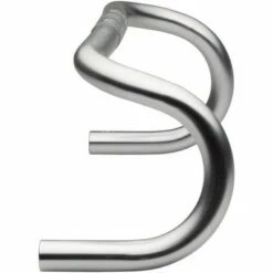 Nitto Noodle 177 Drop Handlebar - Aluminum, 26mm, 42cm, Silver