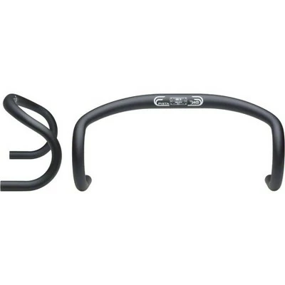 Deda Elementi Pista Track Drop Handlebar - Aluminum, 42cm, 31.7mm, Black 3 Deda Elementi Pista Track Drop Handlebar - Aluminum, 42cm, 31.7mm, Black