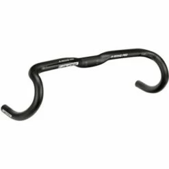 FSA Full Speed Ahead A-Wing Pro AGX Drop Handlebar - Aluminum, 31.8mm Clamp, 48cm, Black