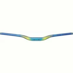 TruVativ Descendant CoLab Handlebar Troy Lee Designs Downhill 35mm Clamp, 800mm Width, 25mm Rise, Starburst Cyan/Blue