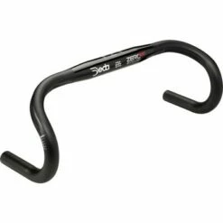 Deda Elementi Zero100 Shallow Drop Handlebar - Aluminum, 46cm, 31.7mm, Black