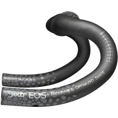 Deda Elementi Gera Drop Handlebar - Aluminum, 44cm, 31.7mm, Black, Internal Cable Routing 4 Deda Elementi Gera Drop Handlebar - Aluminum, 44cm, 31.7mm, Black, Internal Cable Routing - Image 2