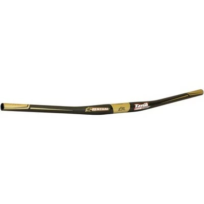 Renthal FatBar Lite Carbon Handlebar: 20mm Rise 740mm Width 31.8mm Gold Limited Edition 3 Renthal FatBar Lite Carbon Handlebar: 20mm Rise 740mm Width 31.8mm Gold Limited Edition