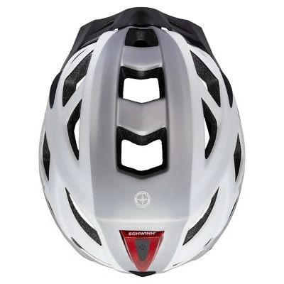 Schwinn Women's Flash Bike Helmet - Gray/White 3 Schwinn Women's Flash Bike Helmet - Gray/White - Image 2