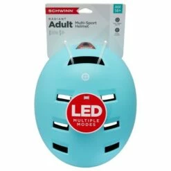 Schwinn Women's Radiant LED Bike Helmet - Matte Light Blue -US Bikes & Cycling Sales 2023 unnamed file 2716