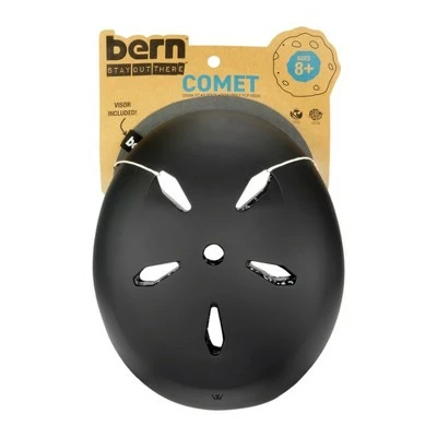 Bern Comet Kids' Helmet - Black 8 Bern Comet Kids' Helmet - Black - Image 6