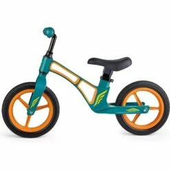 Hape New Explorer Lightweight Free Riding Balance Bike with Magnesium Frame and Adjustable Seat, for Kids Ages 3 to 5 Years, Parrot Blue
