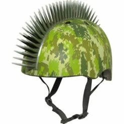 Raskullz Digital Camo Mohawk Child Helmet - Green -US Bikes & Cycling Sales 2023 unnamed file 3062