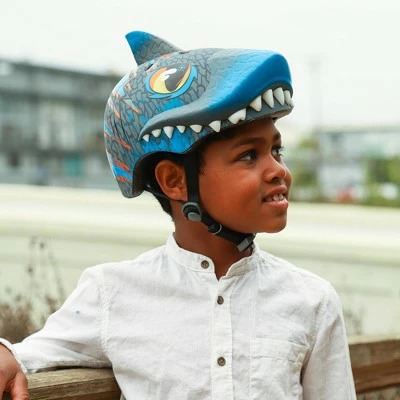 Raskullz Sir Chompz Child Bike Helmet - Blue 3 Raskullz Sir Chompz Child Bike Helmet - Blue