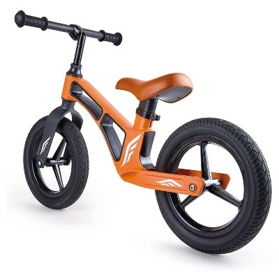 Hape New Explorer Lightweight Free Riding Balance Bike with Magnesium Frame and Adjustable Seat for Kids Ages 3 to 5 Years, Orange 4 Hape New Explorer Lightweight Free Riding Balance Bike with Magnesium Frame and Adjustable Seat for Kids Ages 3 to 5 Years, Orange - Image 2