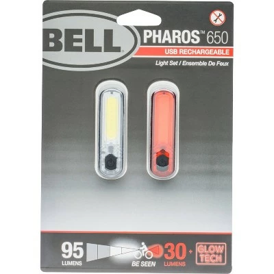 Bell Pharos 650 COB LED Bike Light Set 3 Bell Pharos 650 COB LED Bike Light Set