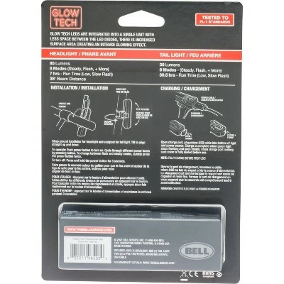 Bell Pharos 650 COB LED Bike Light Set 4 Bell Pharos 650 COB LED Bike Light Set - Image 2