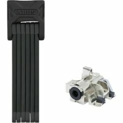 Abus Bordo 6015/90 Folding Lock with keyed alike eBike Battery Lock Core DT2