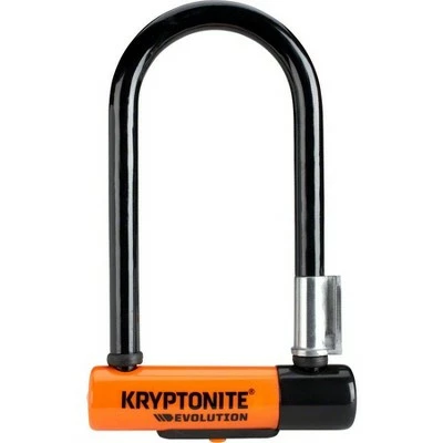 Kryptonite Evolution Series U-Lock 3.25 x 7" Black 3 Kryptonite Evolution Series U-Lock 3.25 x 7" Black