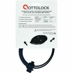 OTTOLOCK Cinch Lock: 30", Stealth Black | Chip-Resistant Cerakote Paint 5 OTTOLOCK Cinch Lock: 30", Stealth Black | Chip-Resistant Cerakote Paint -US Bikes & Cycling Sales 2023 unnamed file 3585