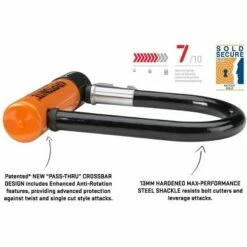 Kryptonite Evolution Series U-Lock 3.25 x 5.5" Black